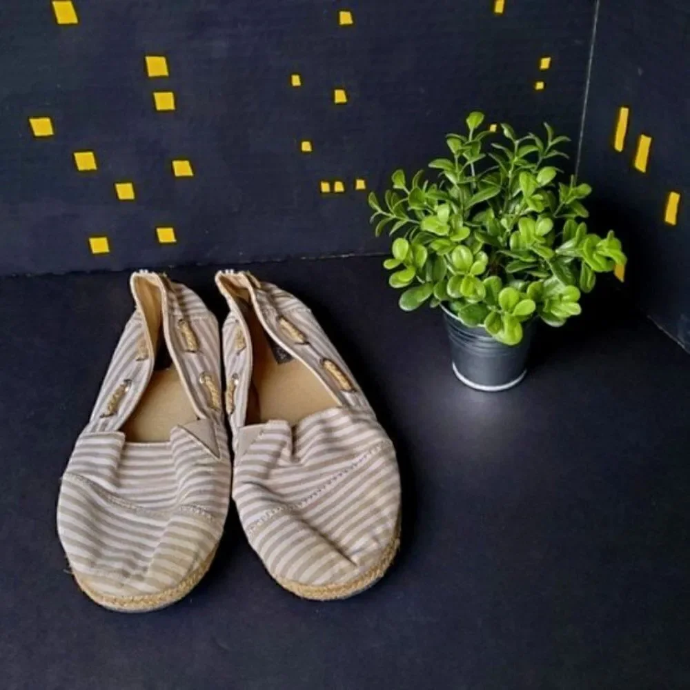 Nautica Striped Slip Ons